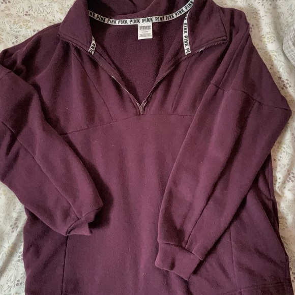 Victoria’s Secret PINK quarter zip - Picture 2 of 6